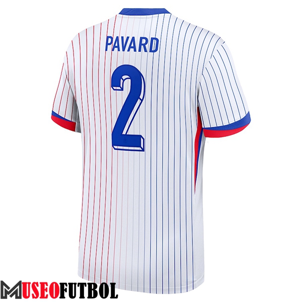 Camisetas De Futbol Francia (PAVARD #2) UEFA Euro 2024 Segunda