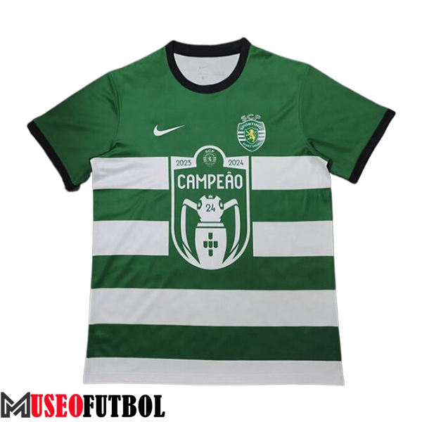 Camisetas De Futbol Sporting Portugal Special Champion Verde 2024/2025