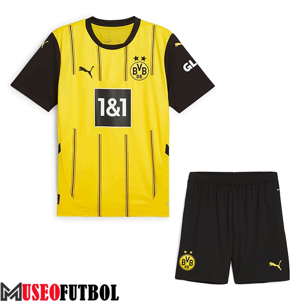 Nueva Camisetas De Futbol Dortmund Ninos Primera 2024/2025