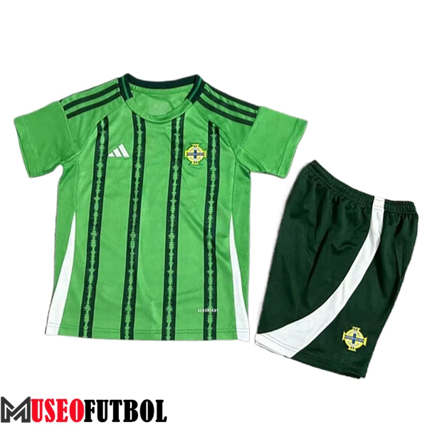 Camisetas De Futbol Irlanda del norte Ninos Primera 2024/2025