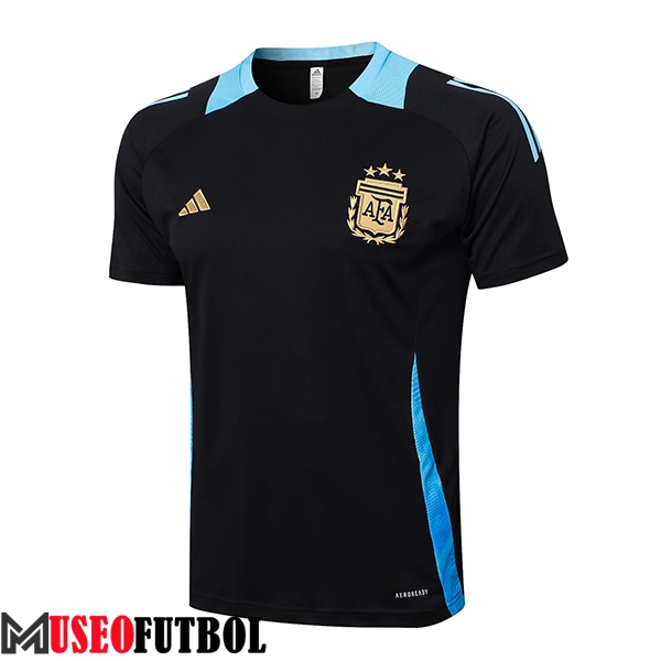 Camiseta Entrenamiento Argentina Negro/Azul 2024/2025