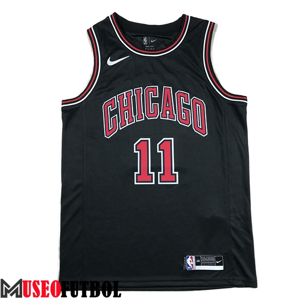 Camisetas NBA Chicago Bulls (DEROZAN #11) 2024/25 Negro/Rojo -02