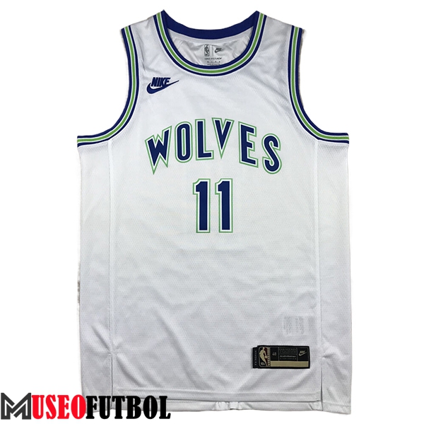 Camisetas NBA Minnesota Timberwolves (REID #11) 2024/25 Blanco/Azul/Verde