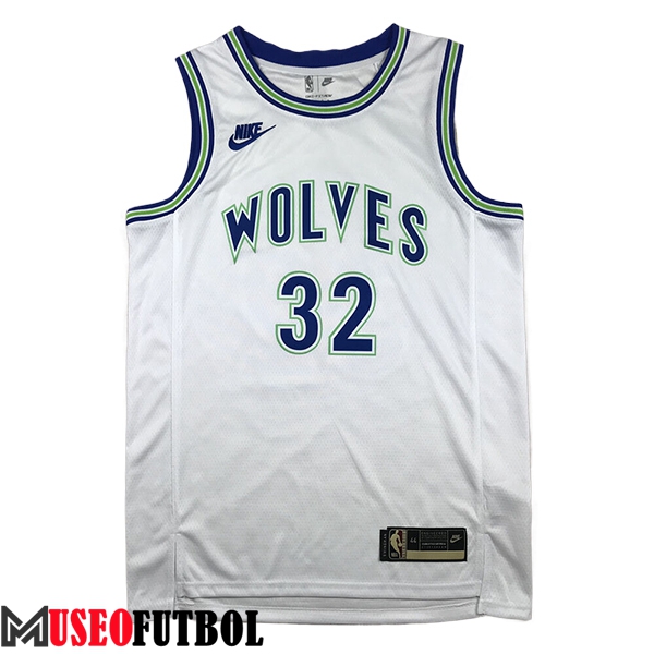 Camisetas NBA Minnesota Timberwolves (TOWNS #32) 2024/25 Blanco/Azul/Verde