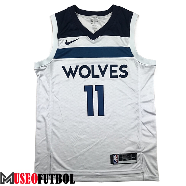 Camisetas NBA Minnesota Timberwolves (REID #11) 2024/25 Blanco/Azul -03