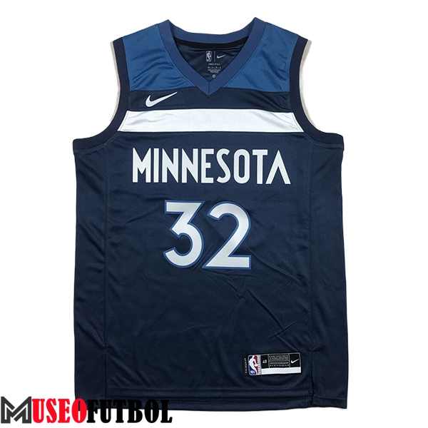 Camisetas NBA Minnesota Timberwolves (TOWNS #32) 2024/25 Azul/Blanco