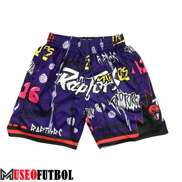 Cortos NBA Toronto Raptors 2024/25 Violeta