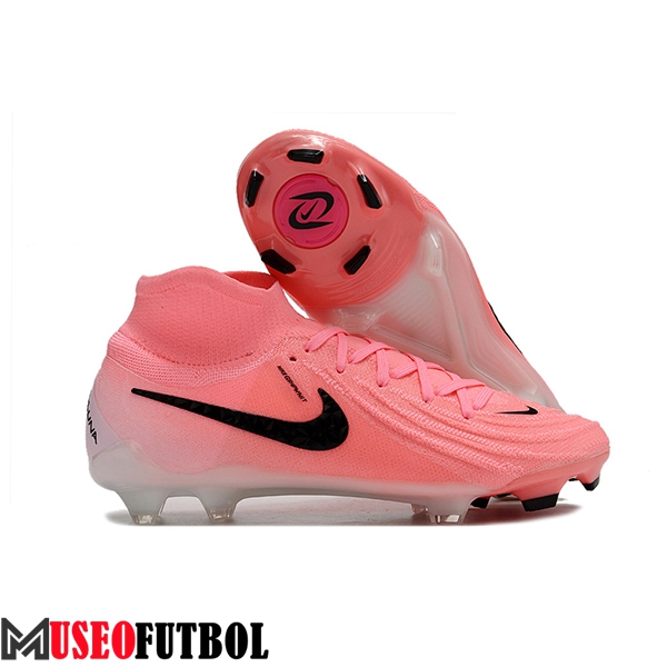 Nike Botas De Fútbol Phantom Luna Elite NU FG Rosa/Negro -03