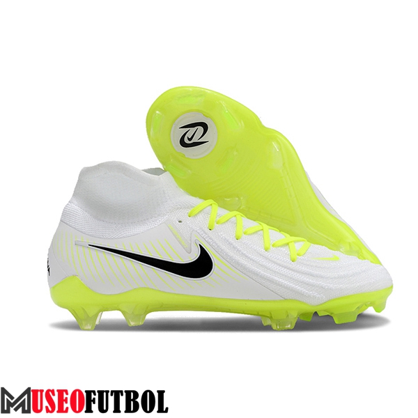 Nike Botas De Fútbol Phantom Luna Elite NU FG Blanco/Negro/Verde