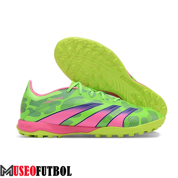 Adidas Botas De Fútbol PREDATOR 24 ELITE TF BOOTS Verde/Rosa