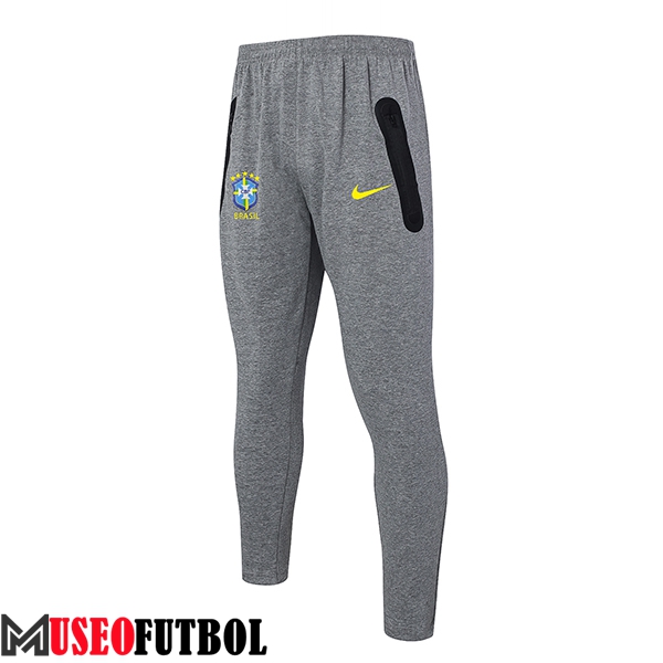 Pantalon Entrenamiento Brasil Gris 2024/2025