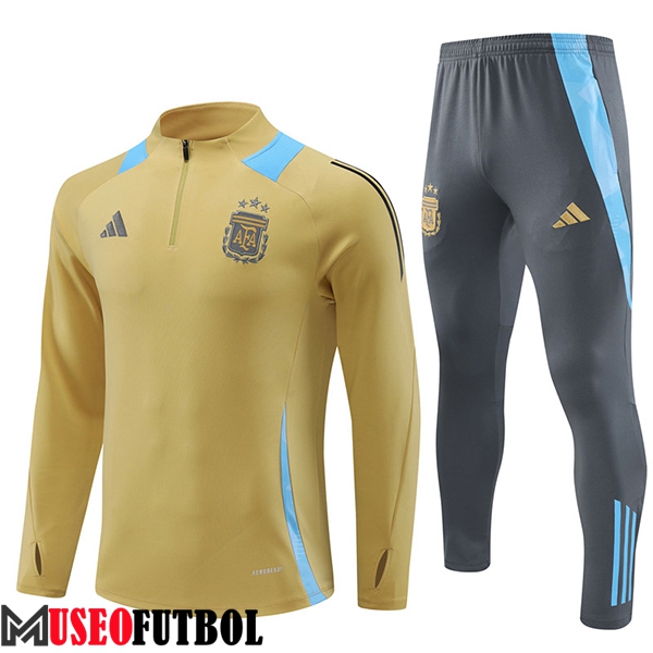 Chandal Equipos De Futbol Argentina Amarillo/Azul 2024/2025