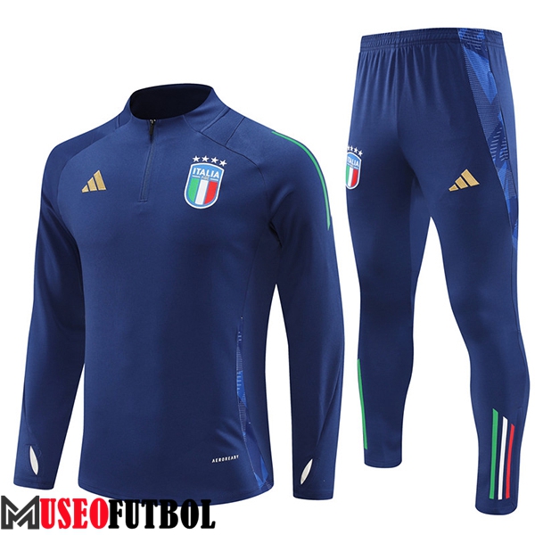 Chandal Equipos De Futbol Italia azul real 2024/2025 -03