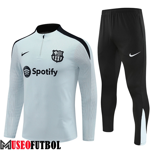 Chandal Equipos De Futbol FC Barcelona Gris/Negro 2024/2025