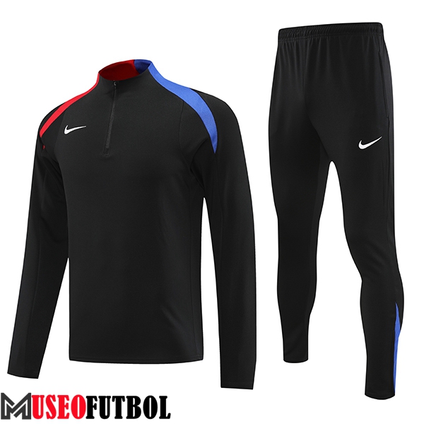 Chandal Equipos De Futbol Nike Negro/Rojo/Azul 2024/2025