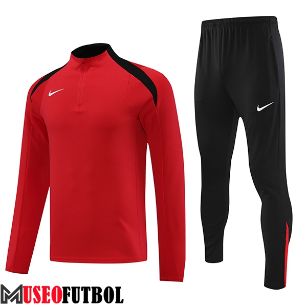 Chandal Equipos De Futbol Nike Rojo/Negro 2024/2025