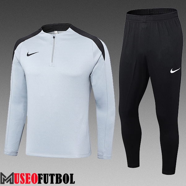 Chandal Equipos De Futbol Nike Ninos Gris/Negro 2024/2025