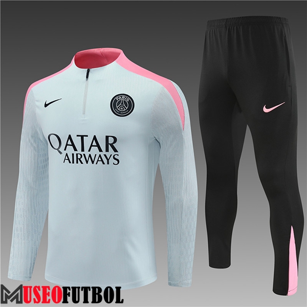 Chandal Equipos De Futbol PSG Ninos Gris/Rosa 2024/2025