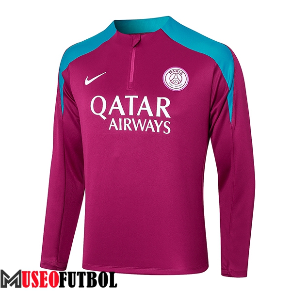 Sudadera De Entrenamiento PSG Violeta/Azul 2024/2025