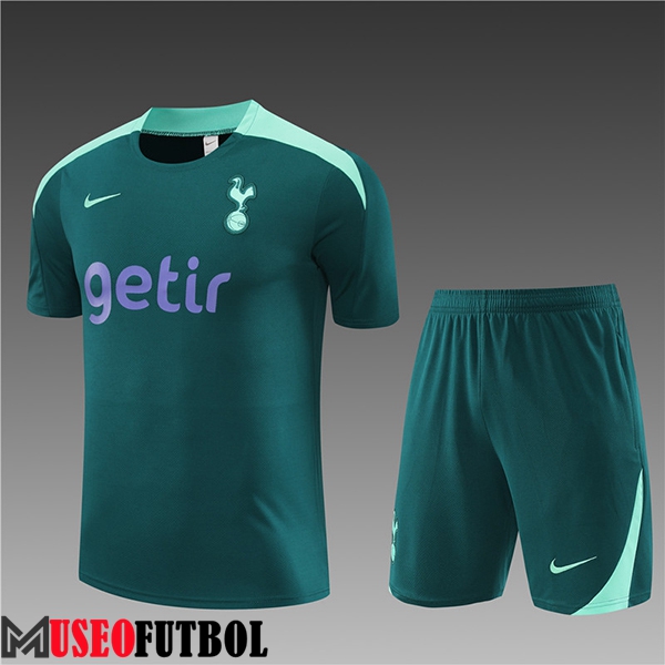 Camiseta Entrenamiento Tottenham Hotspur Ninos Verde 2024/2025