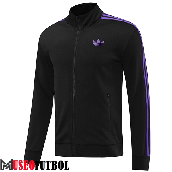 Chaquetas Futbol Adidas Negro/Violeta 2024/2025