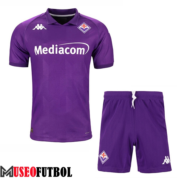 Nueva Camisetas De Futbol ACF Fiorentina Ninos Primera 2024/2025