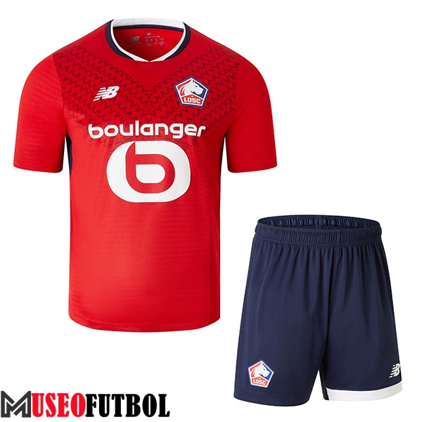 Nueva Camisetas De Futbol Lille LOSC Ninos Primera 2024/2025