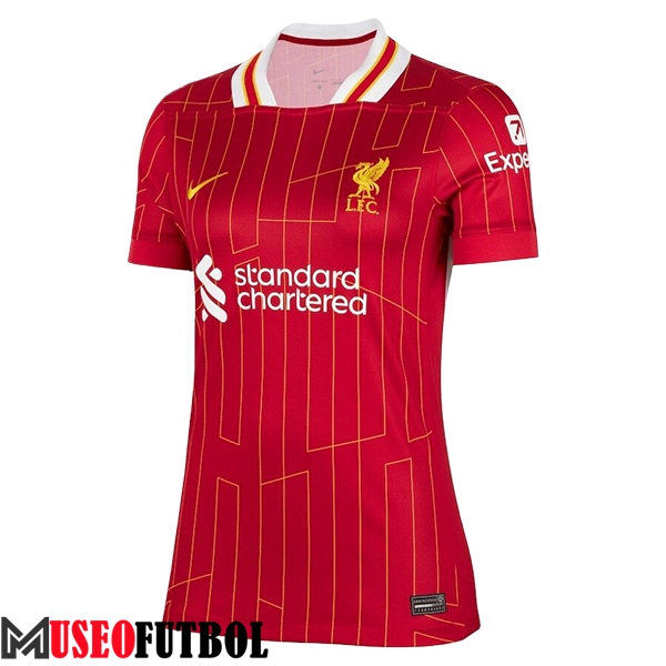 Nueva Camisetas De Futbol FC Liverpool Mujer Primera 2024/2025