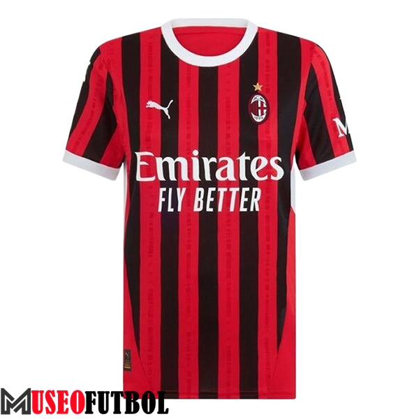 Nueva Camisetas De Futbol AC Milan Mujer Primera 2024/2025