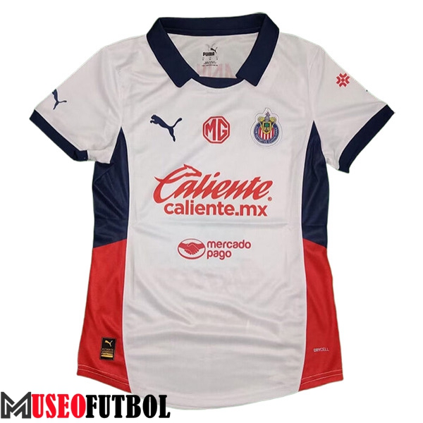 Camisetas De Futbol CD Guadalajara Mujer Segunda 2024/2025