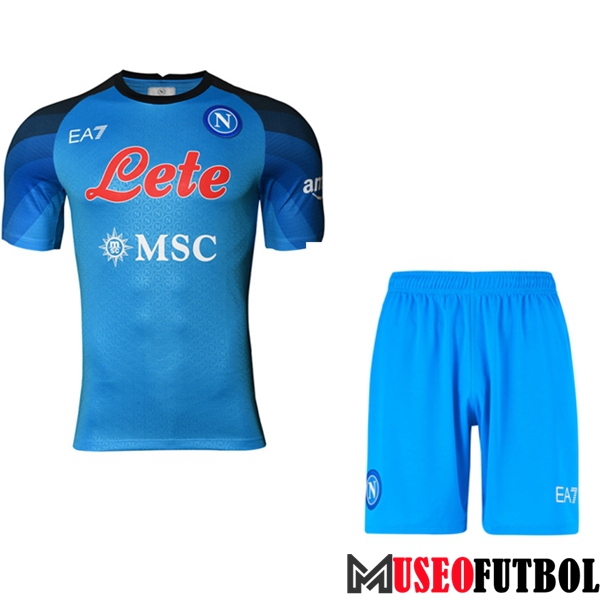 Camiseta SSC Napoli Primera + Cortos 2022/2023