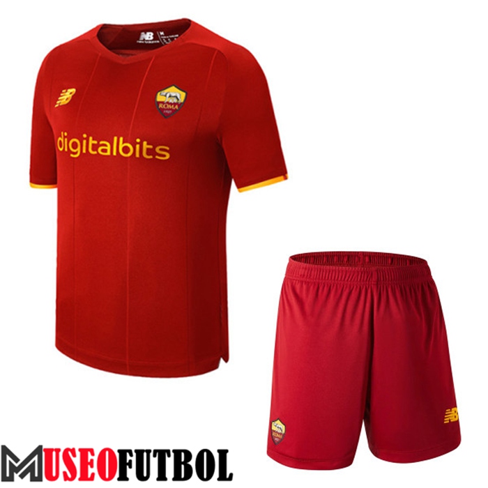 Camiseta AS Roma Primera + Cortos 2022/2023