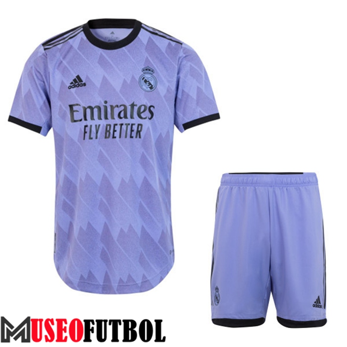 Camiseta Real Madrid Segunda + Cortos 2022/2023