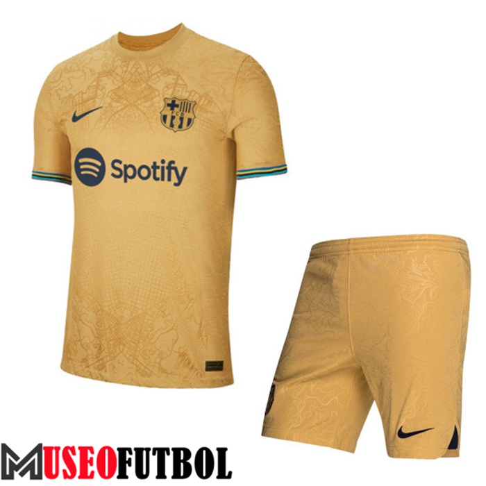 Camiseta FC Barcelona Segunda + Cortos 2022/2023