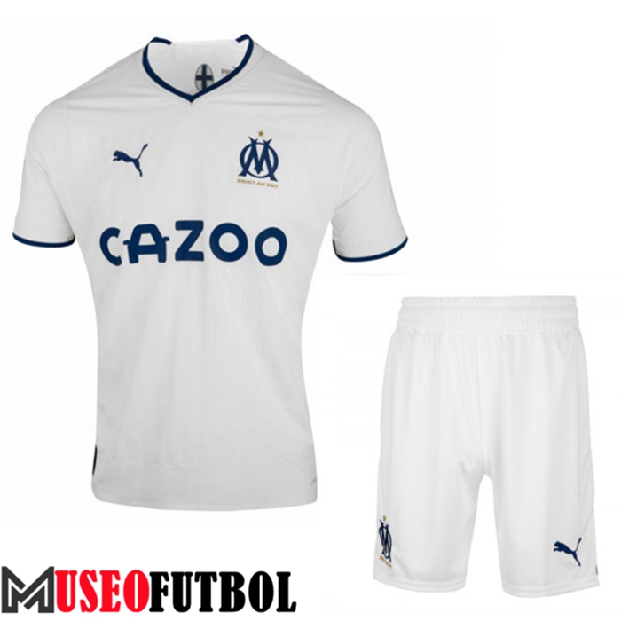 Camiseta Marsella Primera + Cortos 2022/2023