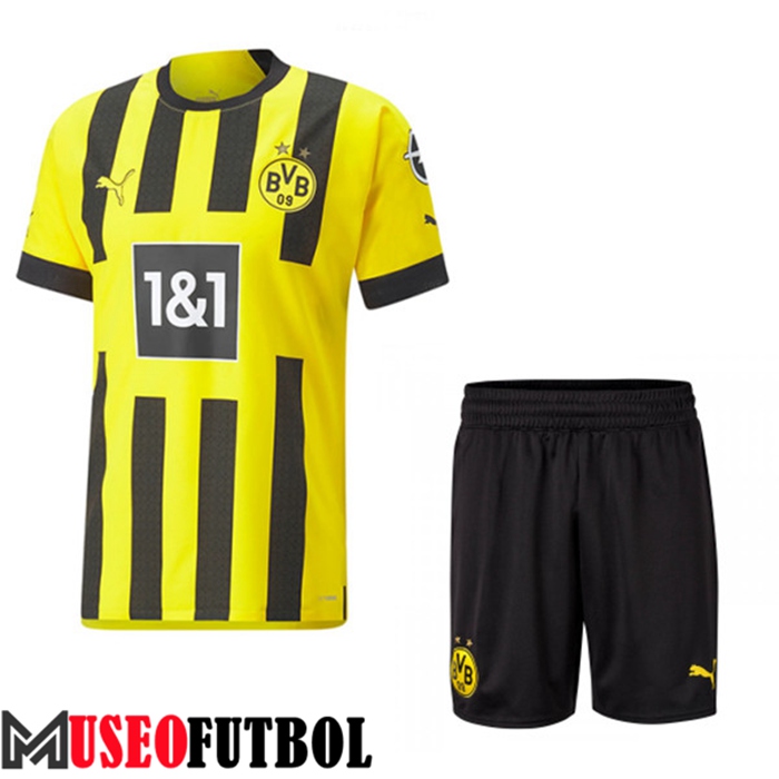 Camiseta Dortmund BVB Primera + Cortos 2022/2023