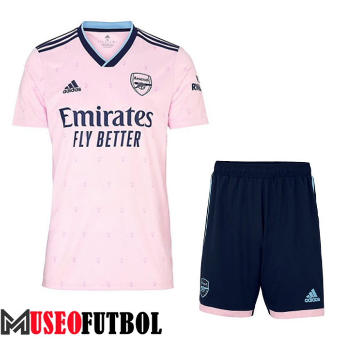 Camiseta Arsenal Tercera + Cortos 2022/2023