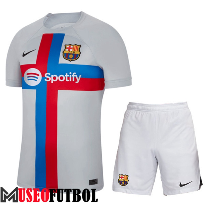 Camiseta FC Barcelona Tercera + Cortos 2022/2023