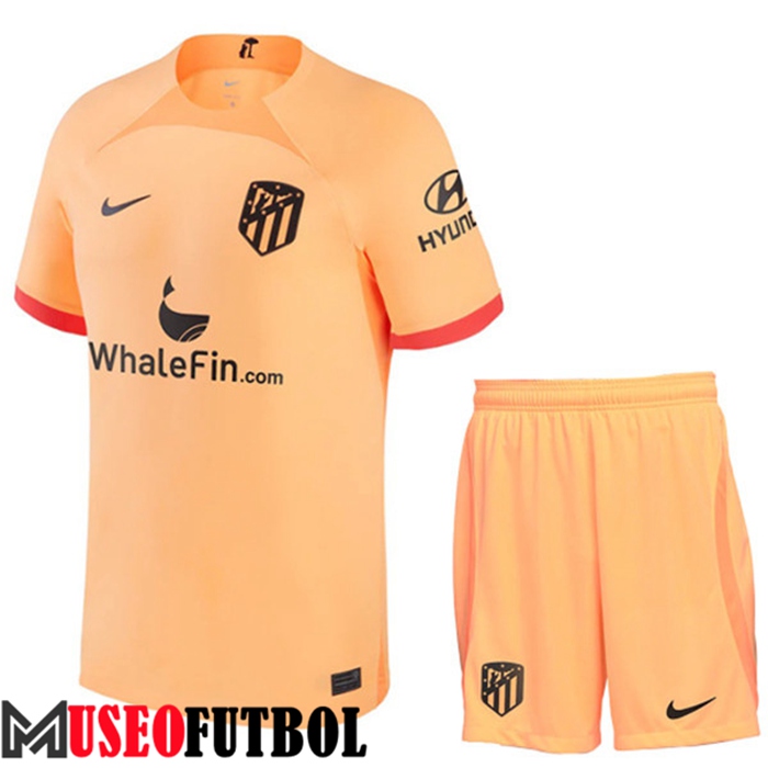 Camiseta Atletico Madrid Tercera + Cortos 2022/2023