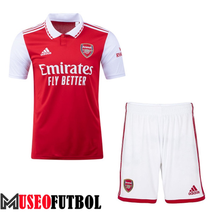 Camiseta Arsenal Primera + Cortos 2022/2023