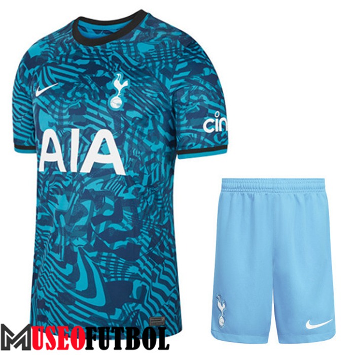 Camiseta Tottenham Hotspurs Tercera + Cortos 2022/2023