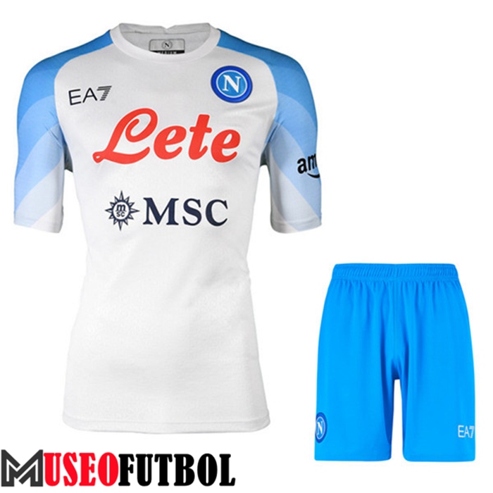 Camiseta SSC Napoli Segunda + Cortos 2022/2023