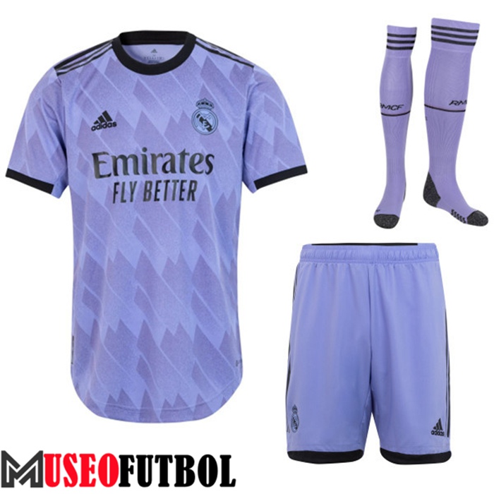 Camiseta Real Madrid Segunda (Cortos + Calcetines) 2022/2023