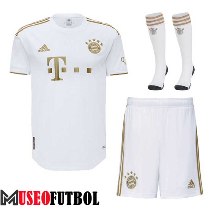 Camiseta Bayern Munich Segunda (Cortos + Calcetines) 2022/2023