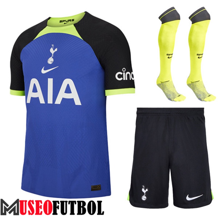 Camiseta Tottenham Hotspurs Segunda (Cortos + Calcetines) 2022/2023