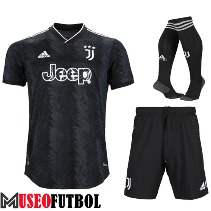 Camiseta Juventus Segunda (Cortos + Calcetines) 2022/2023