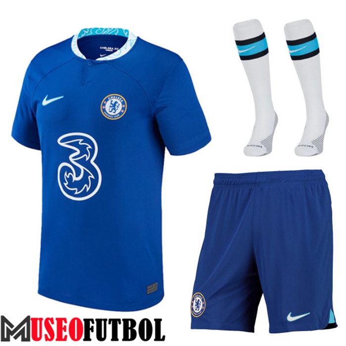 Camiseta FC Chelsea Primera (Cortos + Calcetines) 2022/2023