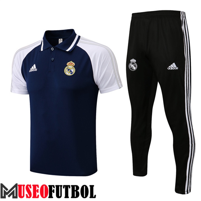 Polo Real Madrid + Pantalones Azul Marino 2022/2023