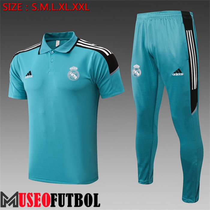 Polo Real Madrid + Pantalones Azul 2022/2023