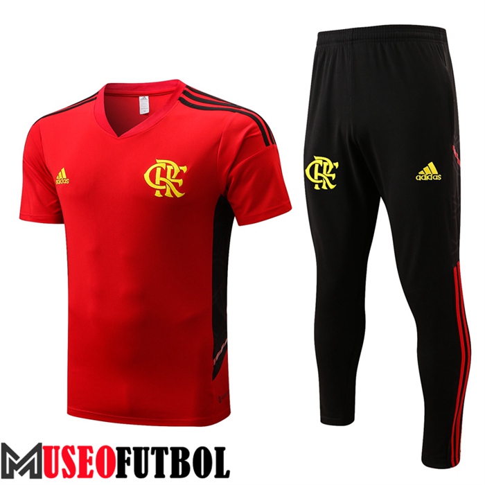 Camiseta Entrenamiento + Pantalones Flamengo Rojo 2022/2023